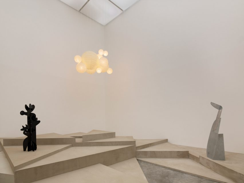 Terracing from a maquette for a playground by Noguchi