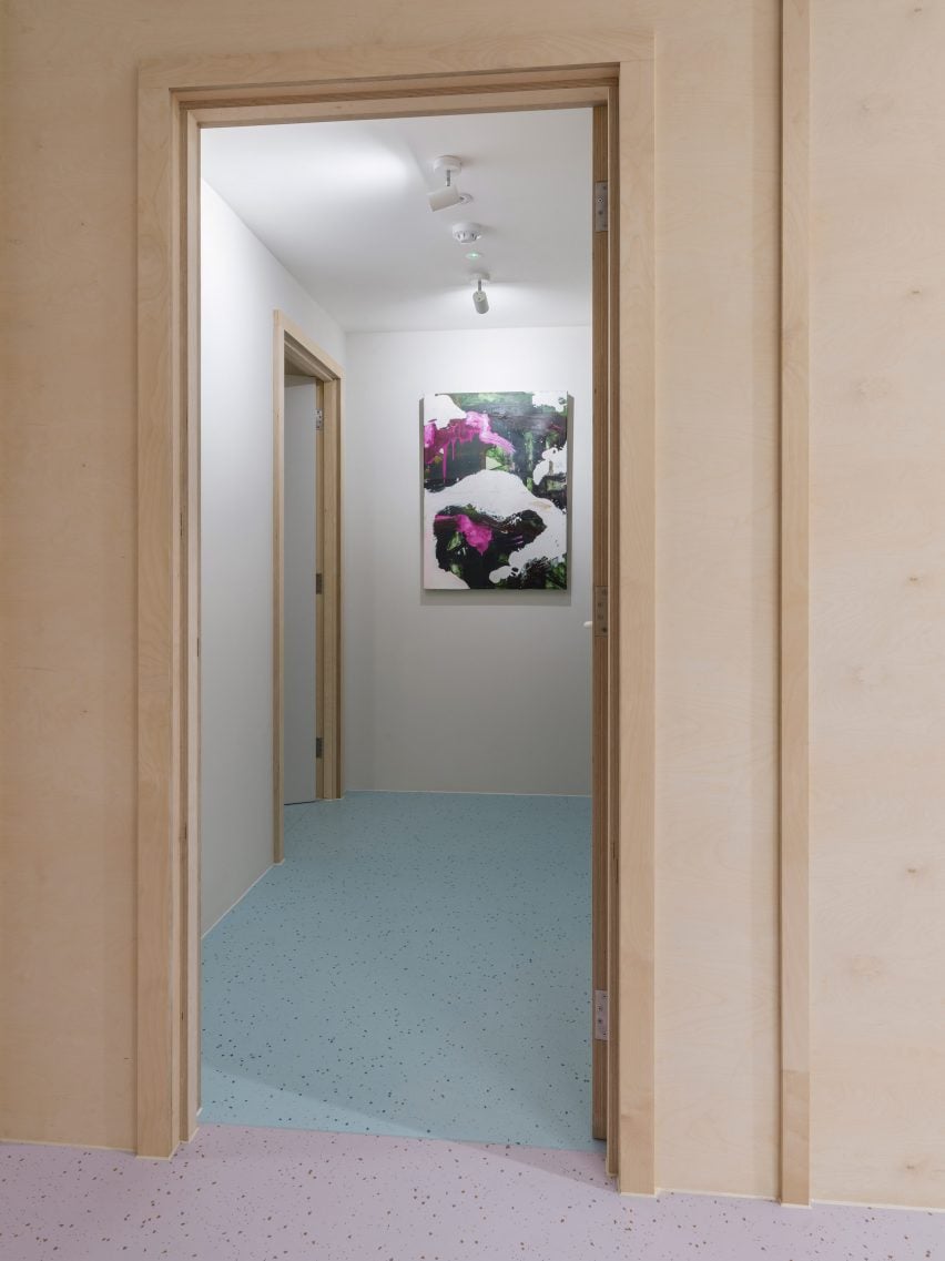 Interiors of ARC Club Camberwell co-working office by Caro Lundin