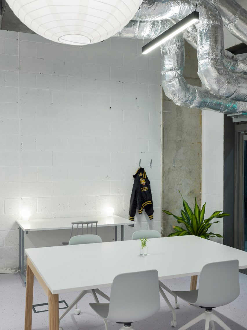 Interiors of ARC Club Camberwell co-working office by Caro Lundin