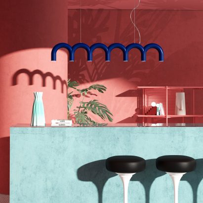 Arch pendant lamp by Johan Lindsten and Markus Johansson for Oblure