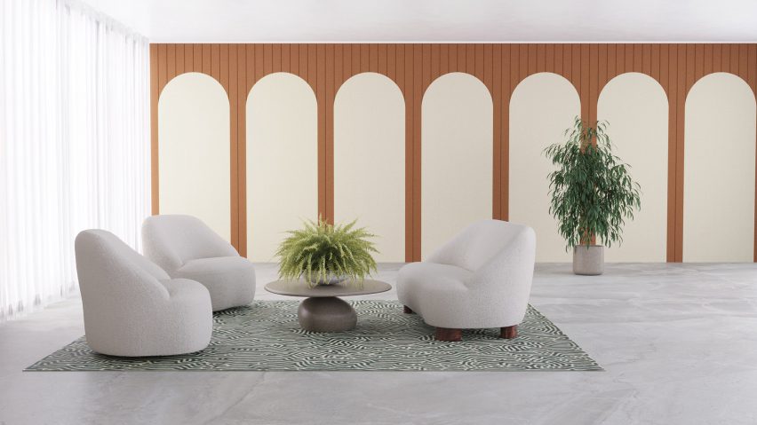 Archie Zenith acoustic wall panels by The Collective Agency