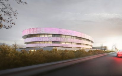 Visual of stadium by David Chipperfield Architects and Arup