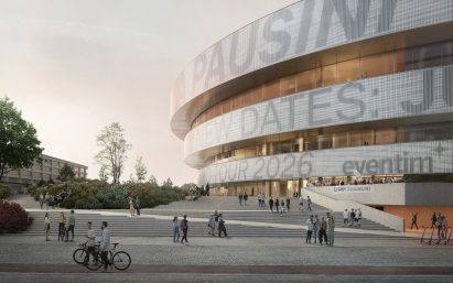 Rendering of Milano Santagiulia Ice Hockey Arena