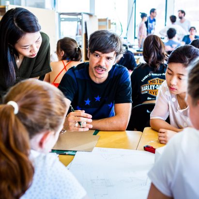 Round table discussion at the Royal College of Art