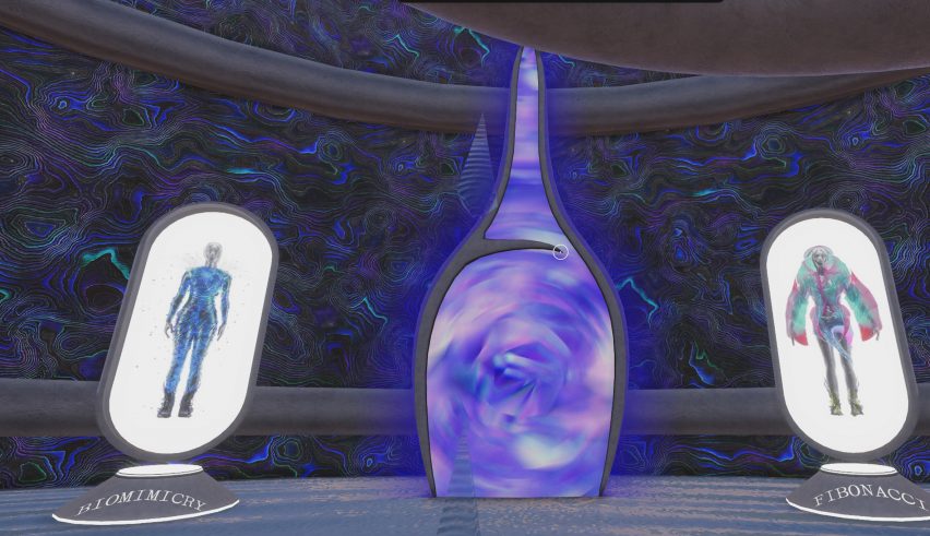 A round event space with designs by Auroboros