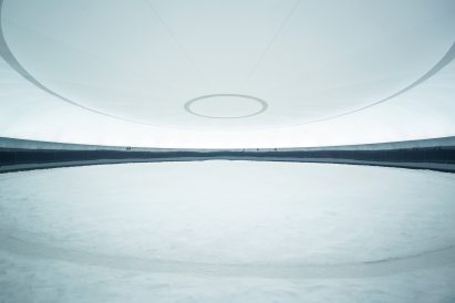 Image of the runway at the Balenciaga Autumn Winter 2022 show