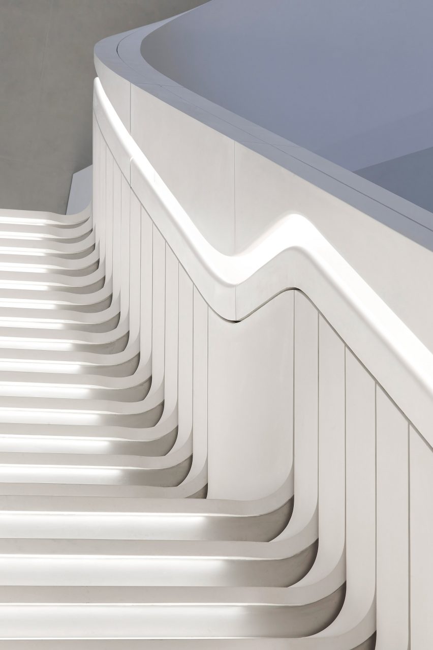 Staircase by Zaha Hadid Architects