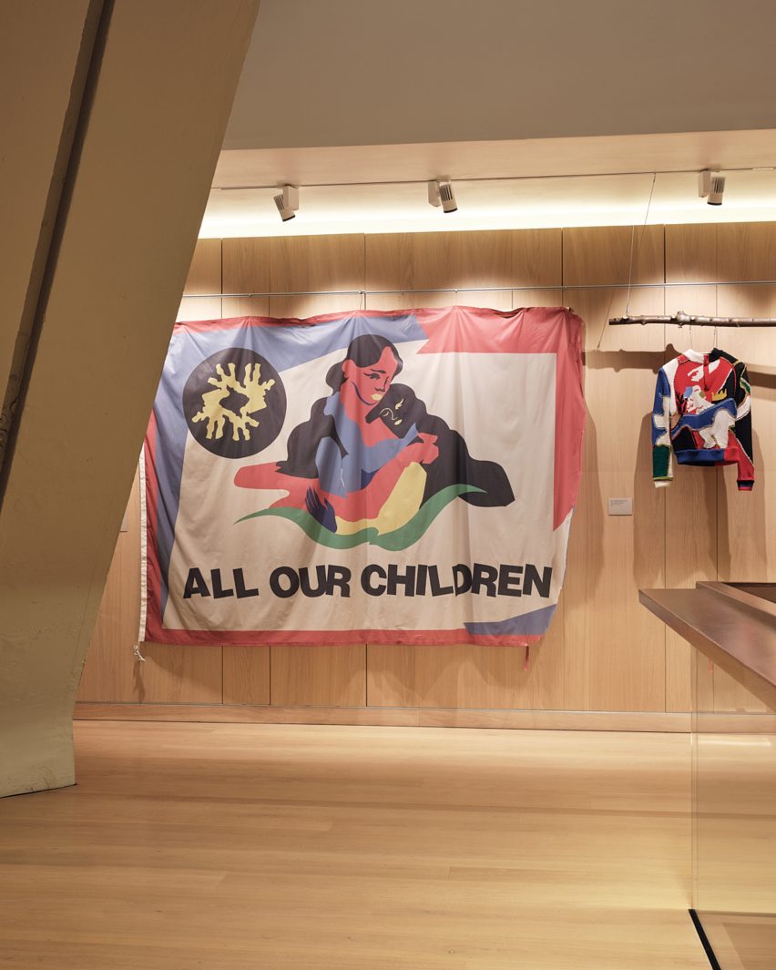 Bethany Williams: Alternative Systems is a display at the Design Museum in London