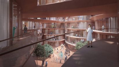 BIG's design for a Danish neuroscience centre that "mimics" the human brain features in today's Dezeen Agenda newsletter