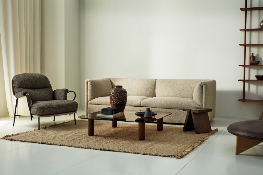 Big Sur Low coffee table by Simon Klenell and Kristoffer Sundin for Fogia