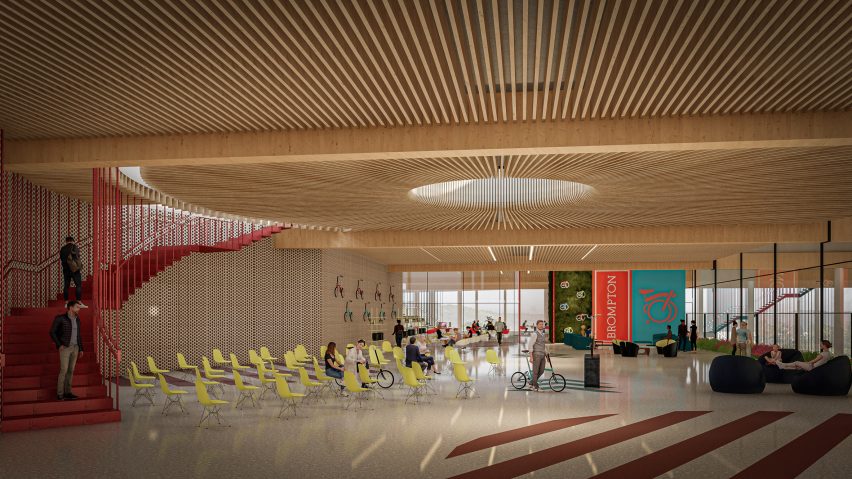 Events space in Brompton factory and headquarters in Ashford by Hollaway Studio