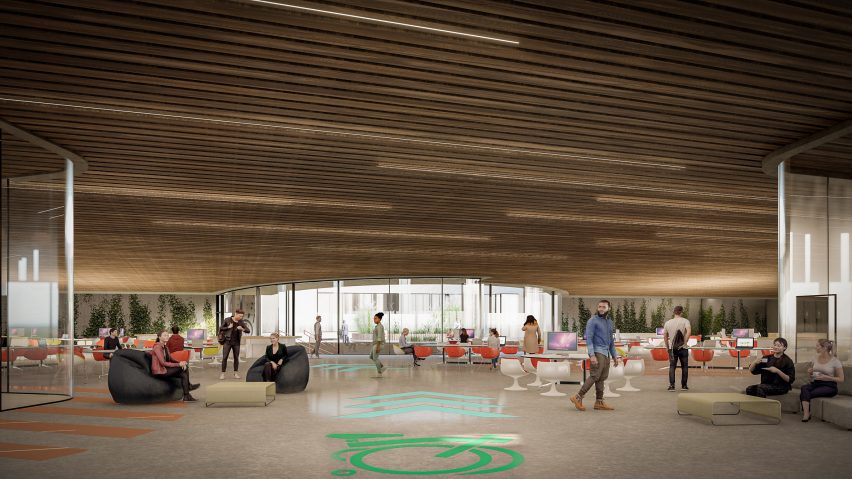 Offices in Brompton factory and headquarters in Ashford by Hollaway Studio