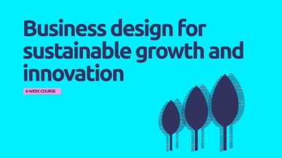 Business Design for Sustainable Growth and Innovation course at Service Design College