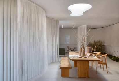 Gauzy curtains
