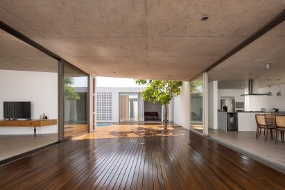 Concrete interior