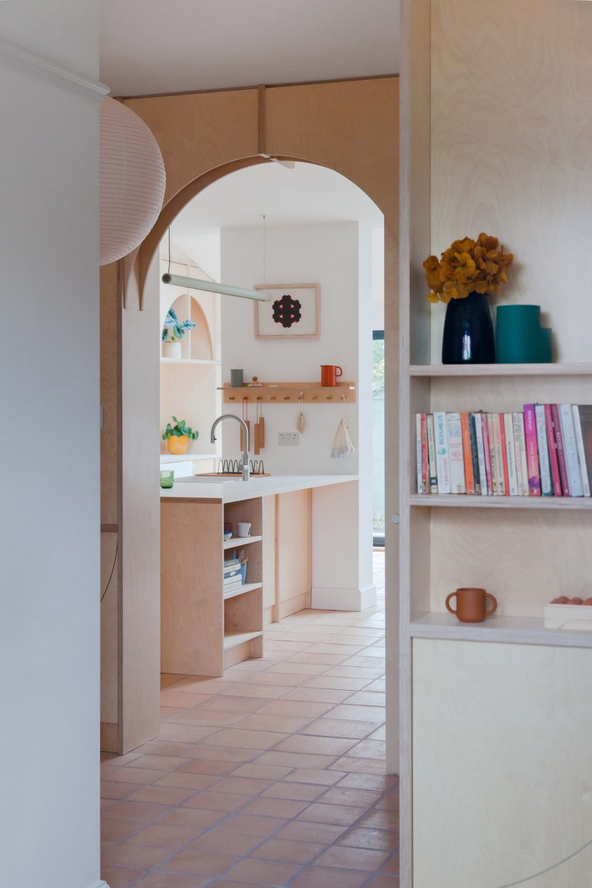 Interior of Curve Appeal by Nimtim Architects
