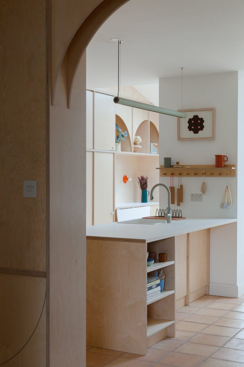 Interior of Curve Appeal by Nimtim Architects