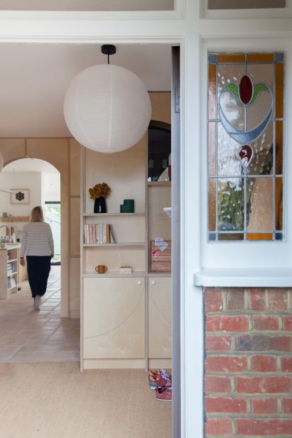 Entrance to Curve Appeal by Nimtim Architects