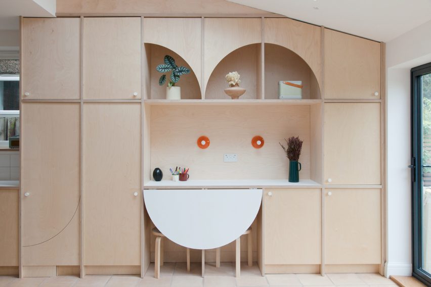 Plywood joinery by Nimtim Architects