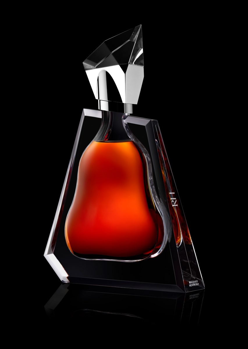 Richard Hennessy cognac bottle by Daniel Libeskind