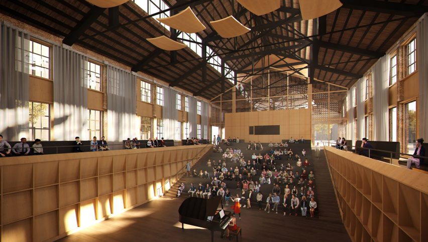 Academy of Music, Ceramic Art Avenue Taoxichuan by David Chipperfield Architects