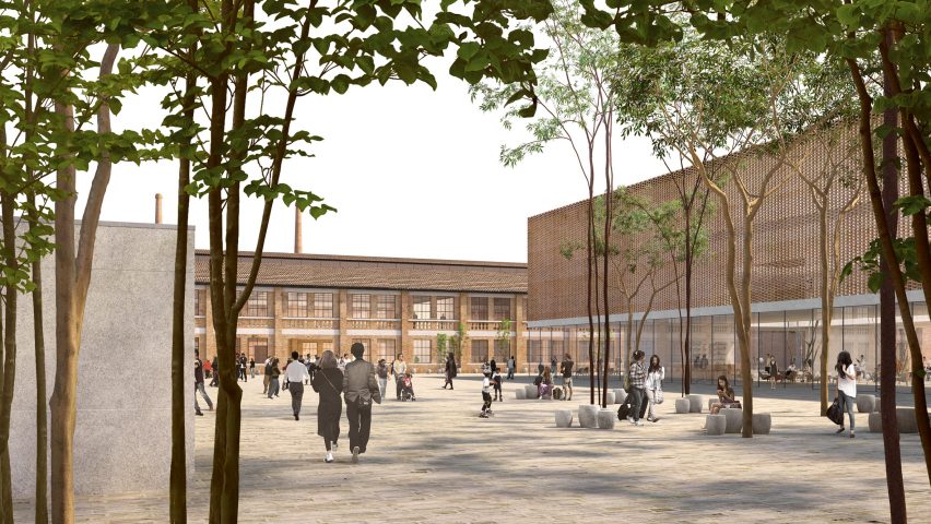 Academy of Music, Ceramic Art Avenue Taoxichuan by David Chipperfield Architects