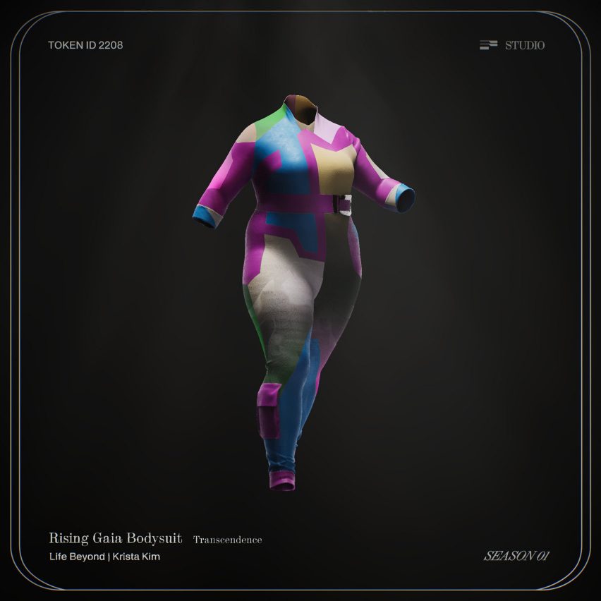 A long-seleved bodysuit by The Fabricant