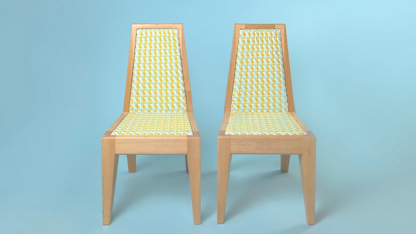 Dina chair by Adam Nathaniel Furman for Beit Collective