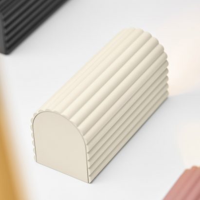 Cream Donna wall light by Pholc