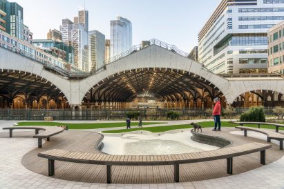 Exchange Square in London by DSDHA