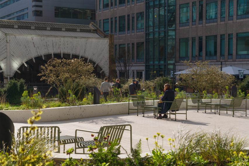 Exchange Square in London by DSDHA
