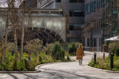 Exchange Square in London by DSDHA