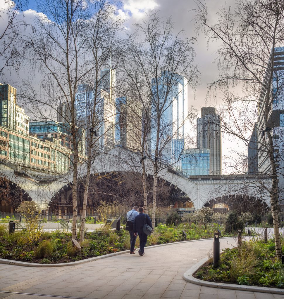 Exchange Square in London by DSDHA