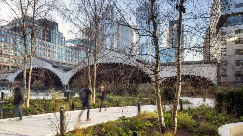 Exchange Square in London by DSDHA