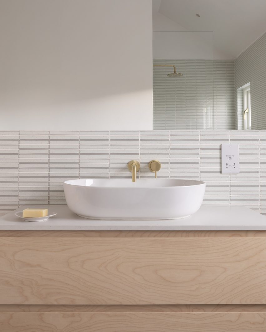 White bathroom