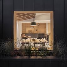 Black zinc cladding