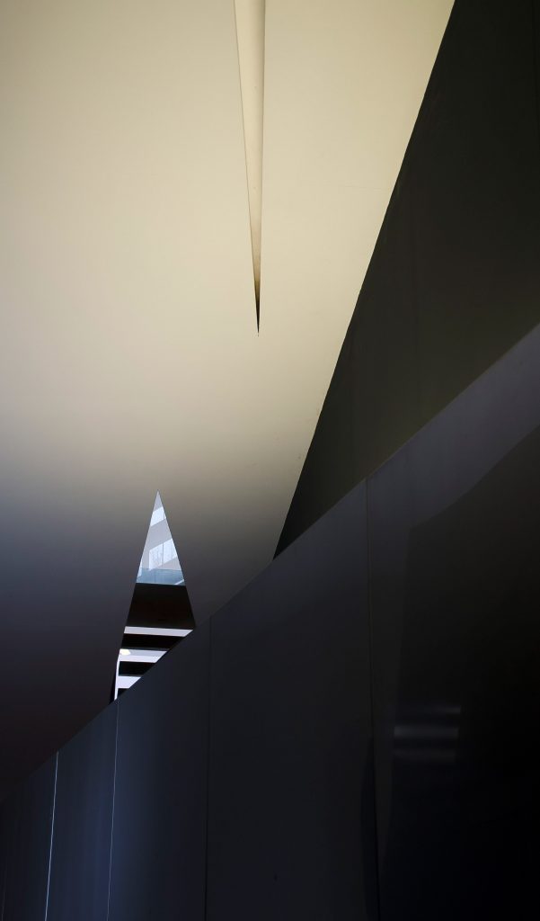 Interior of Vitra Fire Station by Zaha Hadid Architects