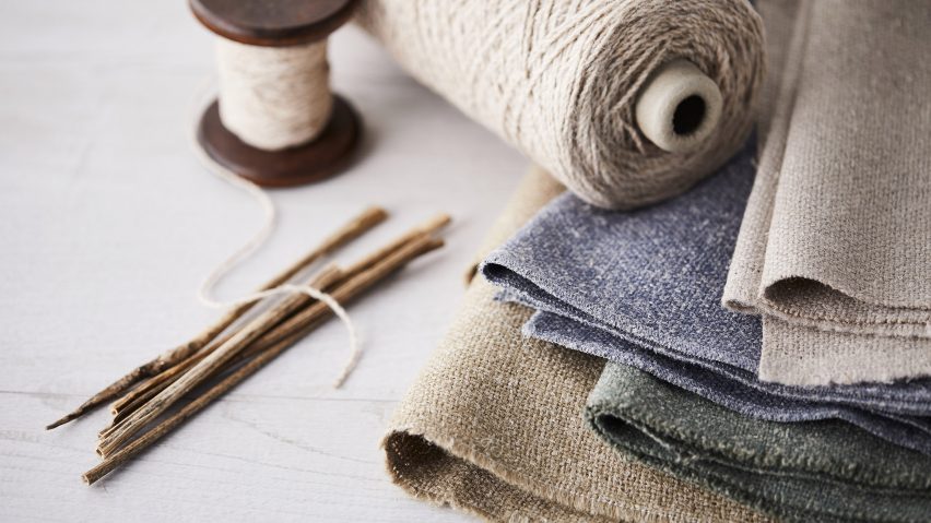 Hemp fabric by Camira