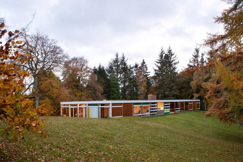 Modernist house in Scotland