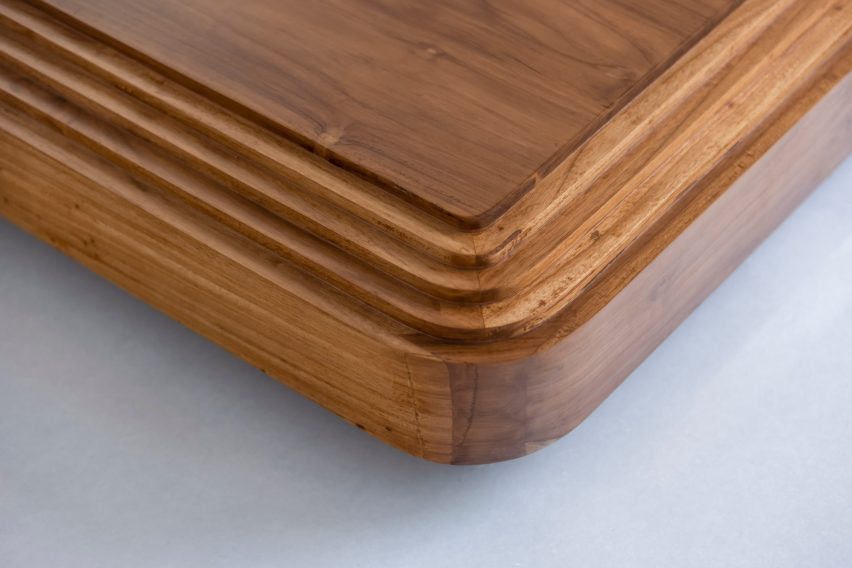 Table detail in House of Ayoob by 3dor Concepts