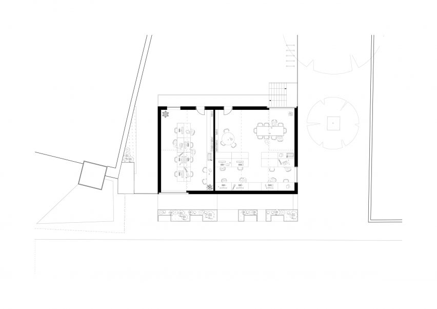 First floor plan of The Hithe