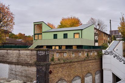 Image of The Hithe appearing between buildings
