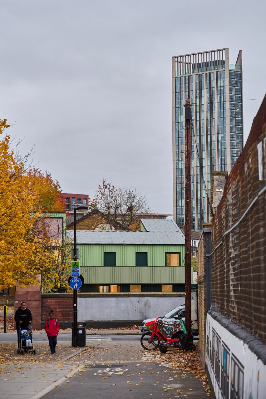 The Hithe is a community space and start up incubator that was designed by IF_DO