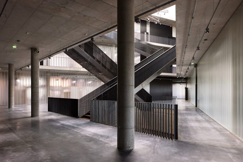 University of the Arts Helsinki is a university building in Helsinki that was designed by JKMM Architects
