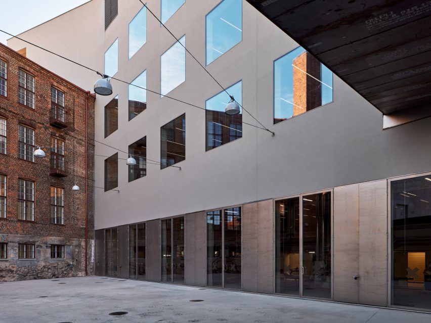 University of the Arts Helsinki is a university building in Helsinki that was designed by JKMM Architects