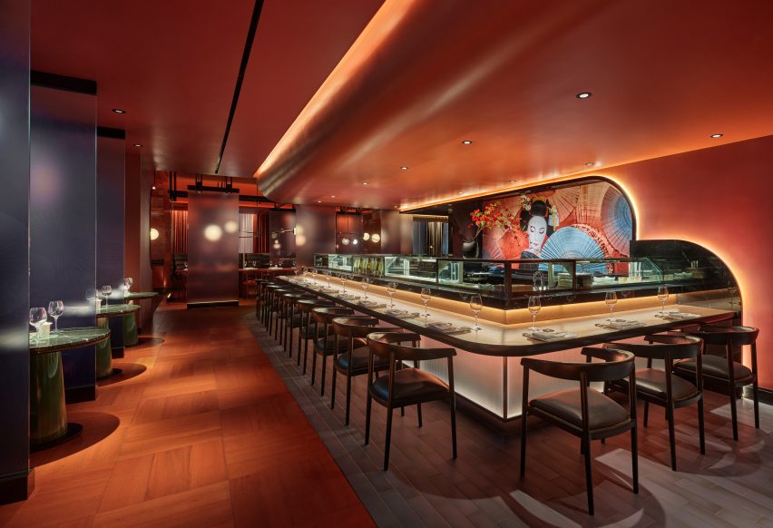 Katsuya NYC sushi bar