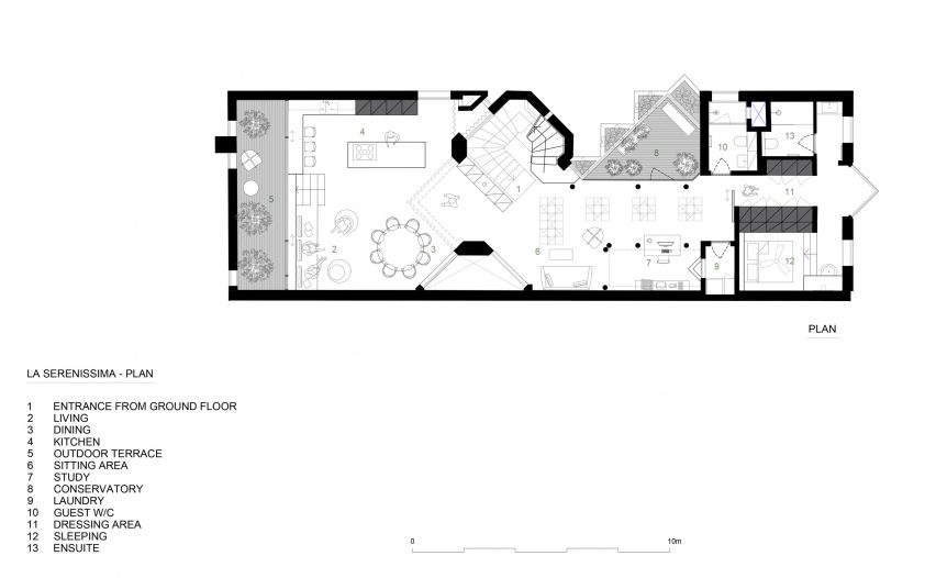 La Serenissima house by Frank Portelli and Valentino Architects