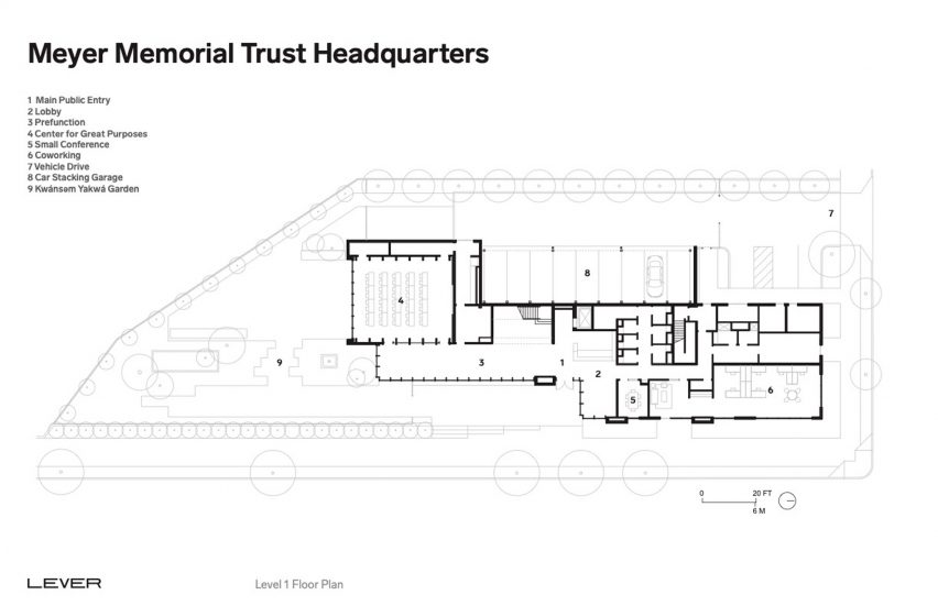 Level one floor plan