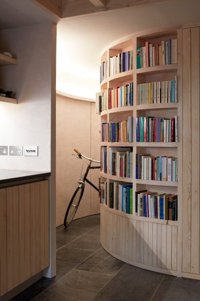 Interior of Library House by Macdonald Wright Architects