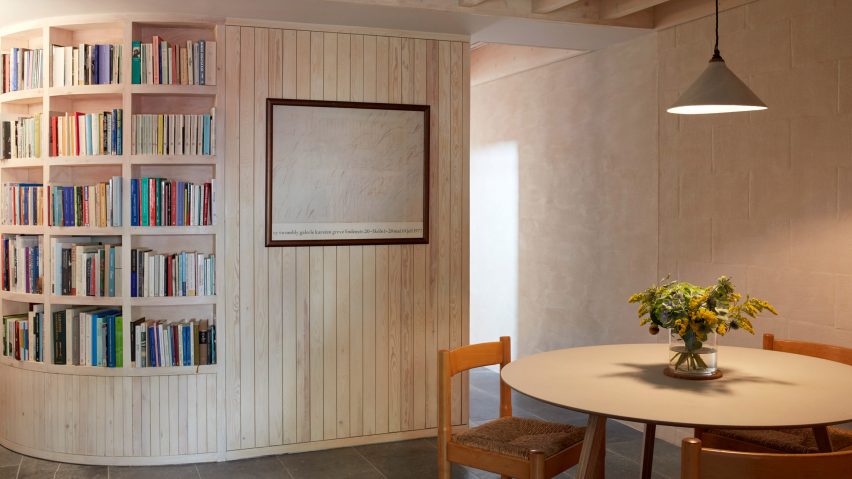 Interior of Library House in Clapton